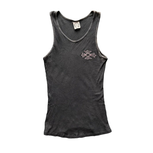 Chrome Hearts Tokyo Exclusive Pink Cross Tank Top Vintage