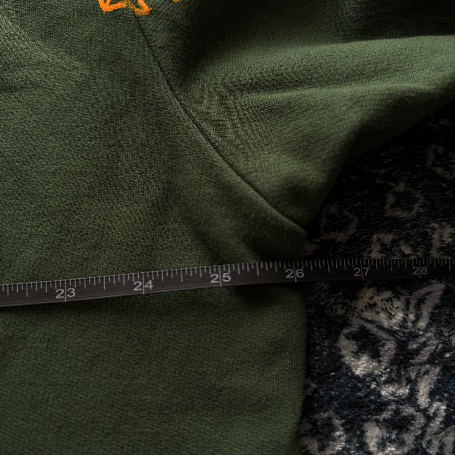 Chrome Hearts T bar Logo Hoodie Green