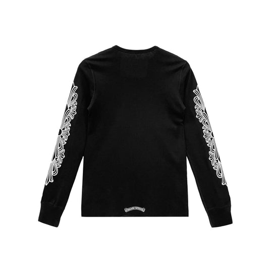 Chrome Hearts Horseshoe Floral Thermal Longsleeve