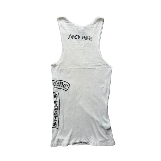 Chrome Hearts Vintage TBar Cross Logo Tank Top