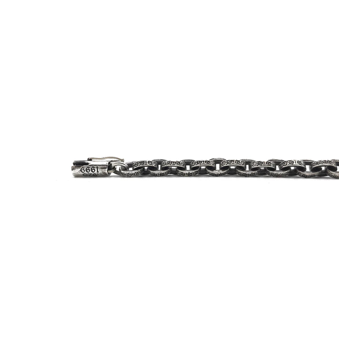 Chrome Hearts Silver Paperchain Bracelet