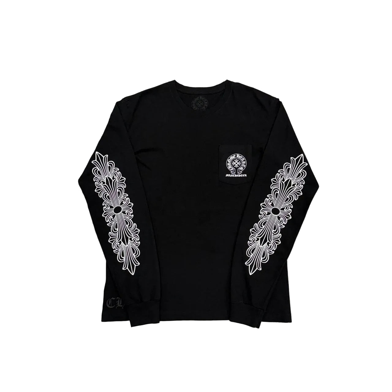 Chrome Hearts Manchester Exclusive Horseshoe Logo Long Sleeve Tee