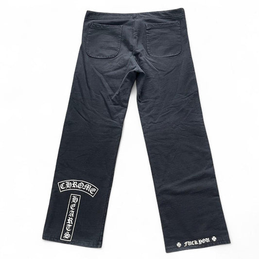 Chrome Hearts Vintage “F*CK You” T-Bar Sweatpants