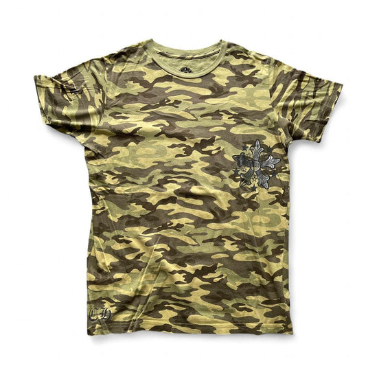 Chrome Hearts Stars Logo Camo Tshirt