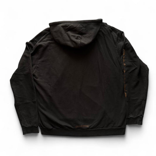 Chrome Hearts 1998 Brown Glitter Zip Up Hoodie