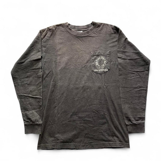 Chrome Hearts Vintage THRASHED PERFECT FADE 90s LOS ANGELES Silver Print