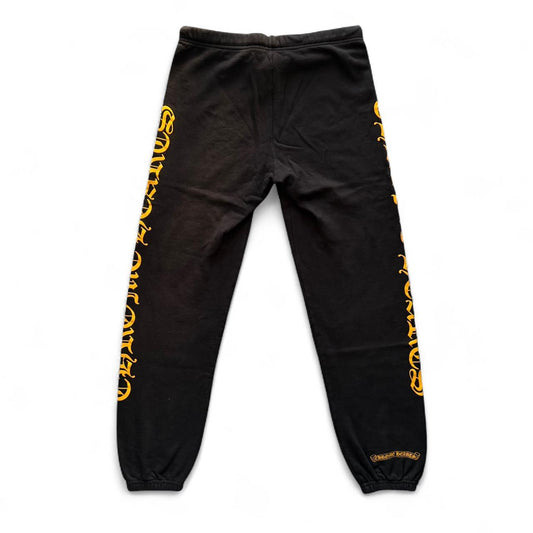 Chrome Hearts Scroll Logo Script Sweatpants