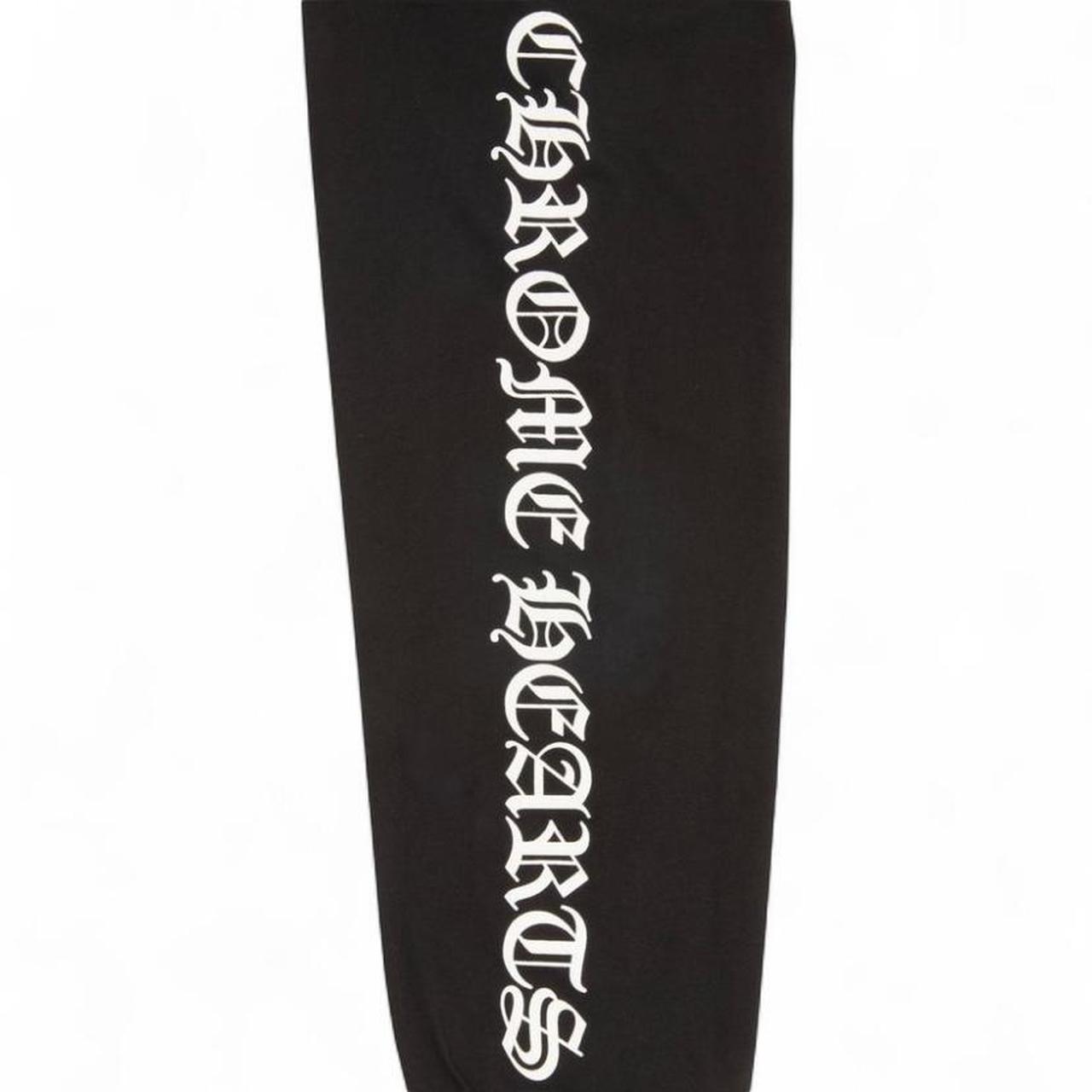 Chrome Hearts Scroll Logo Long Sleeve T-Shirt