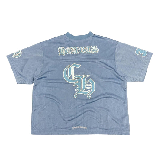 Chrome Hearts Mesh Jersey Short Sleeve Blue