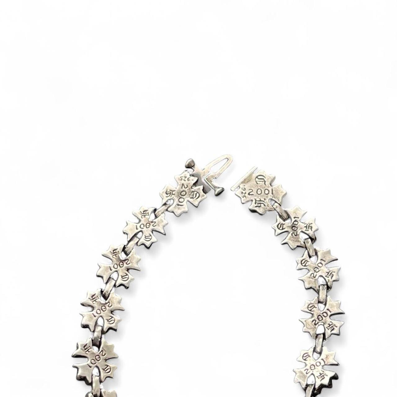 Chrome Hearts Tiny Plus Emerald Bracelet