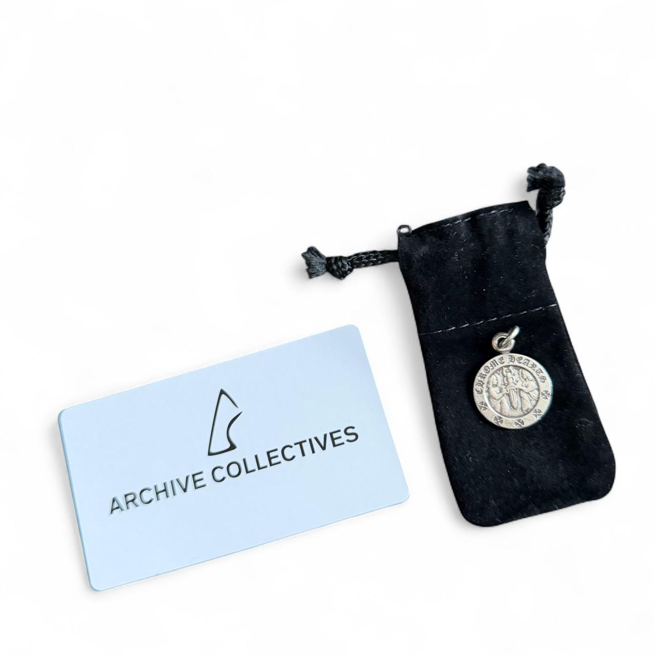Chrome Hearts Angel Medal Pendant Silver