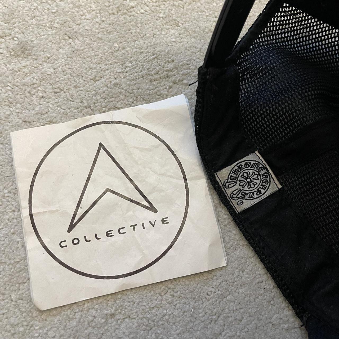 Chrome Hearts Rolling Stones Tongue Patch Trucker Hat Black