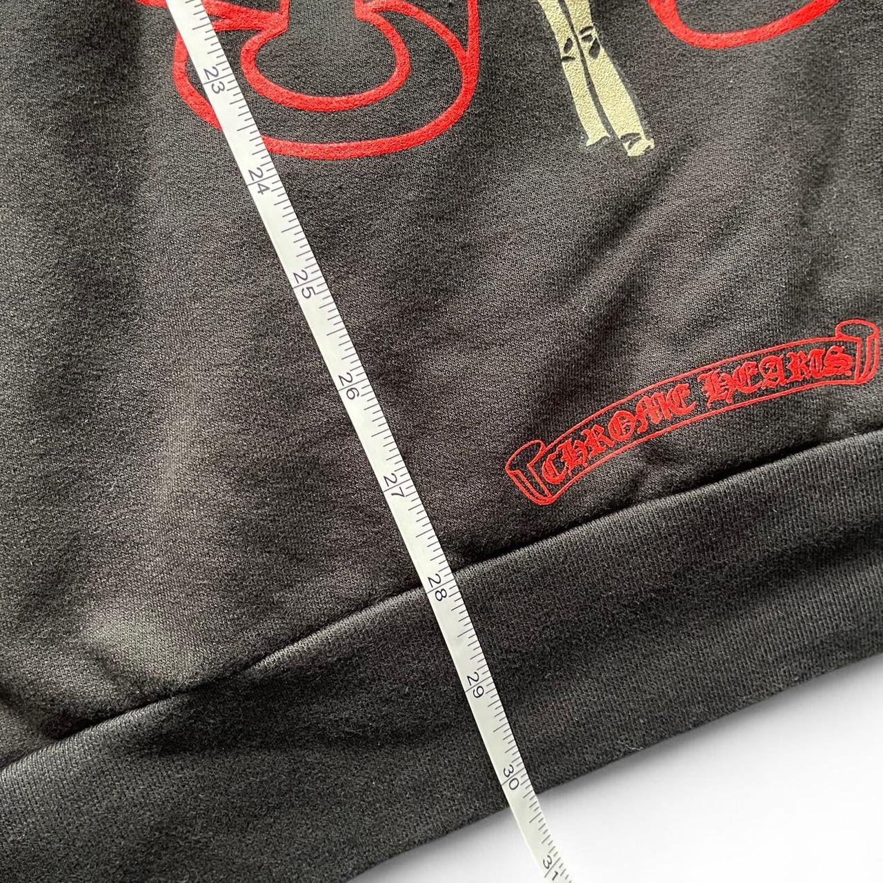 Chrome Hearts Deadly Doll Black and Red Hoodie
