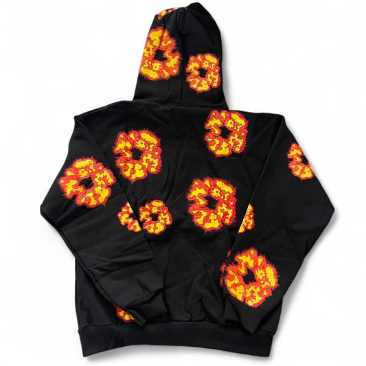 Offset Tears Wreath Hoodie