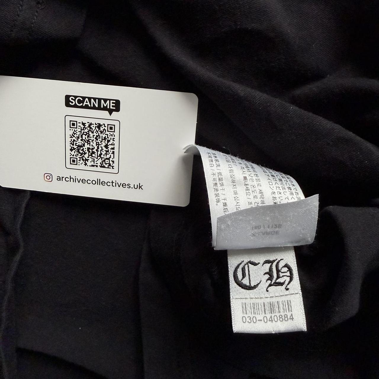 Chrome Hearts Las Vegas Exclusive Floral Horseshoe Long Sleeve T-Shirt