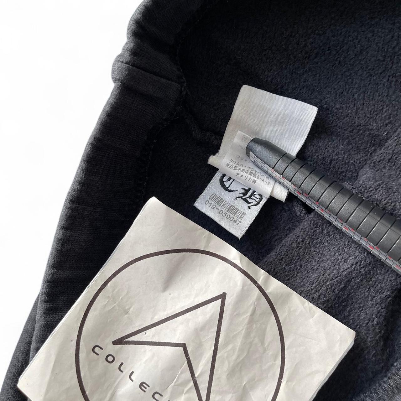 Chrome Hearts Black and Blue CH Scroll Logo Sweatpants