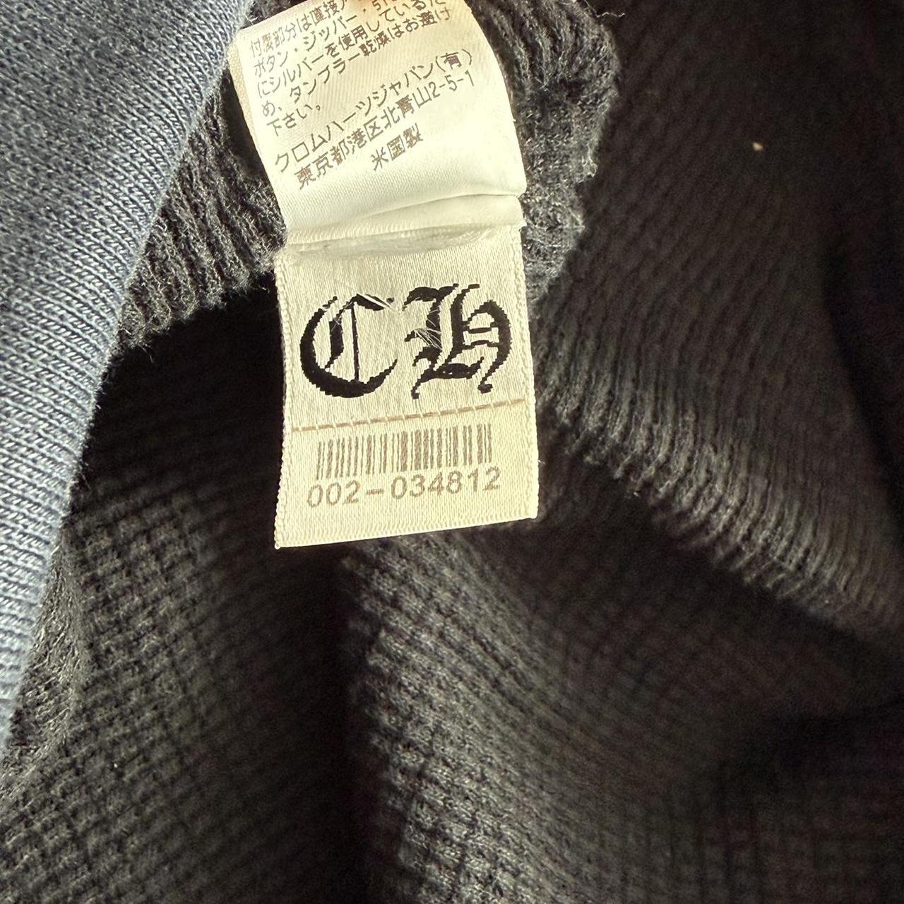 Chrome Hearts Vintage FOTI Red Skull Zip Up Hoodie 90s