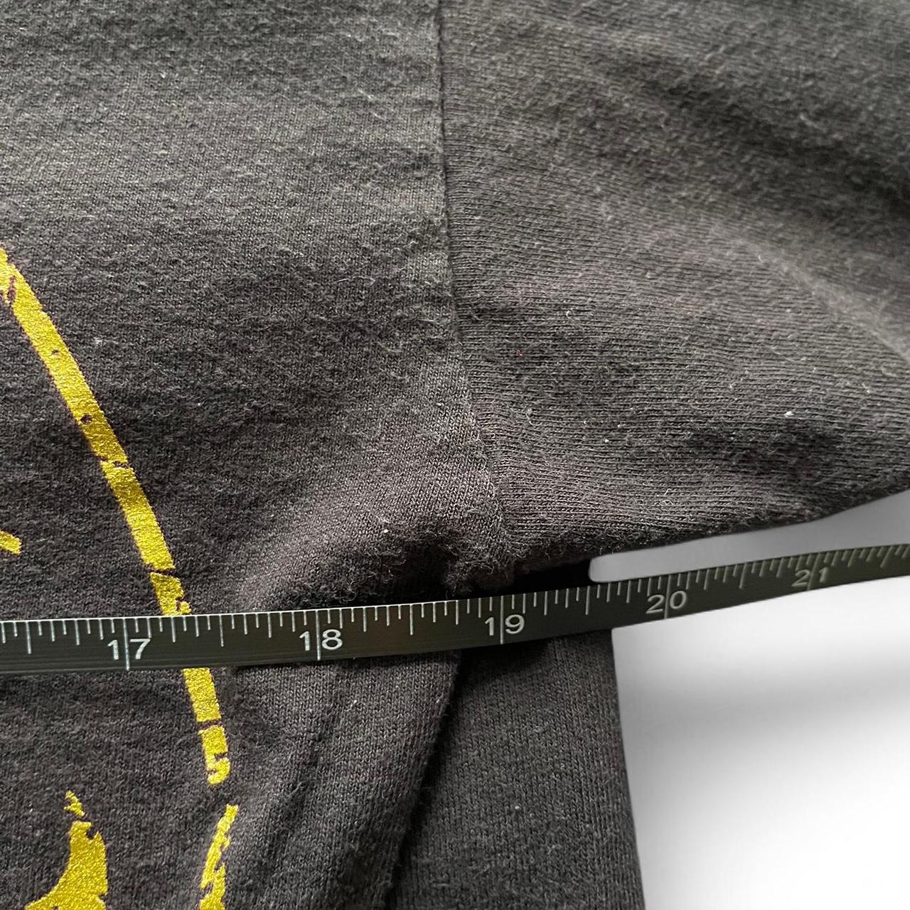 Chrome Hearts Vintage Gold Horseshoe Pocket Tee Black