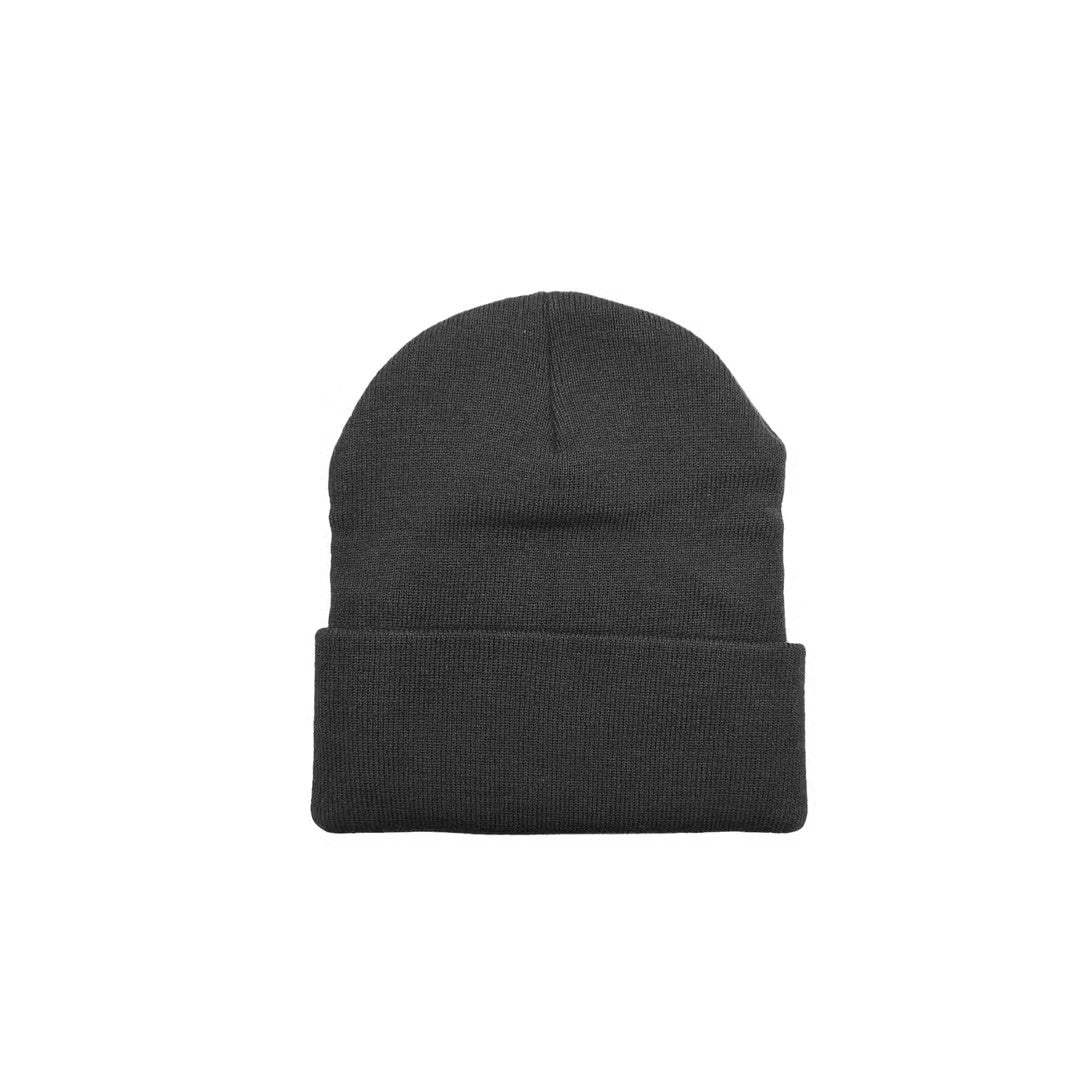 Chrome Hearts Cross Embroidered Black Beanie