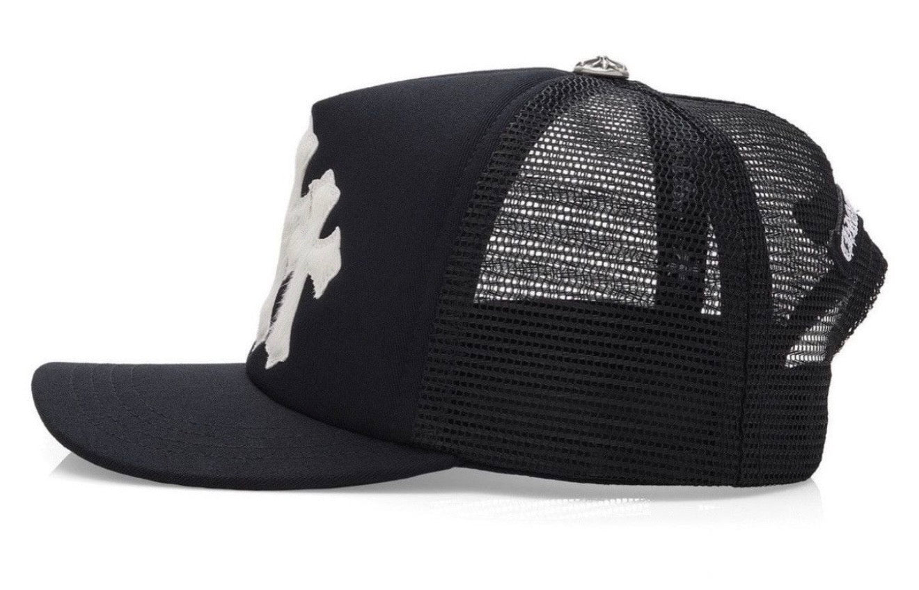 Chrome Hearts Triple Cross Cemetery Hat Mohair