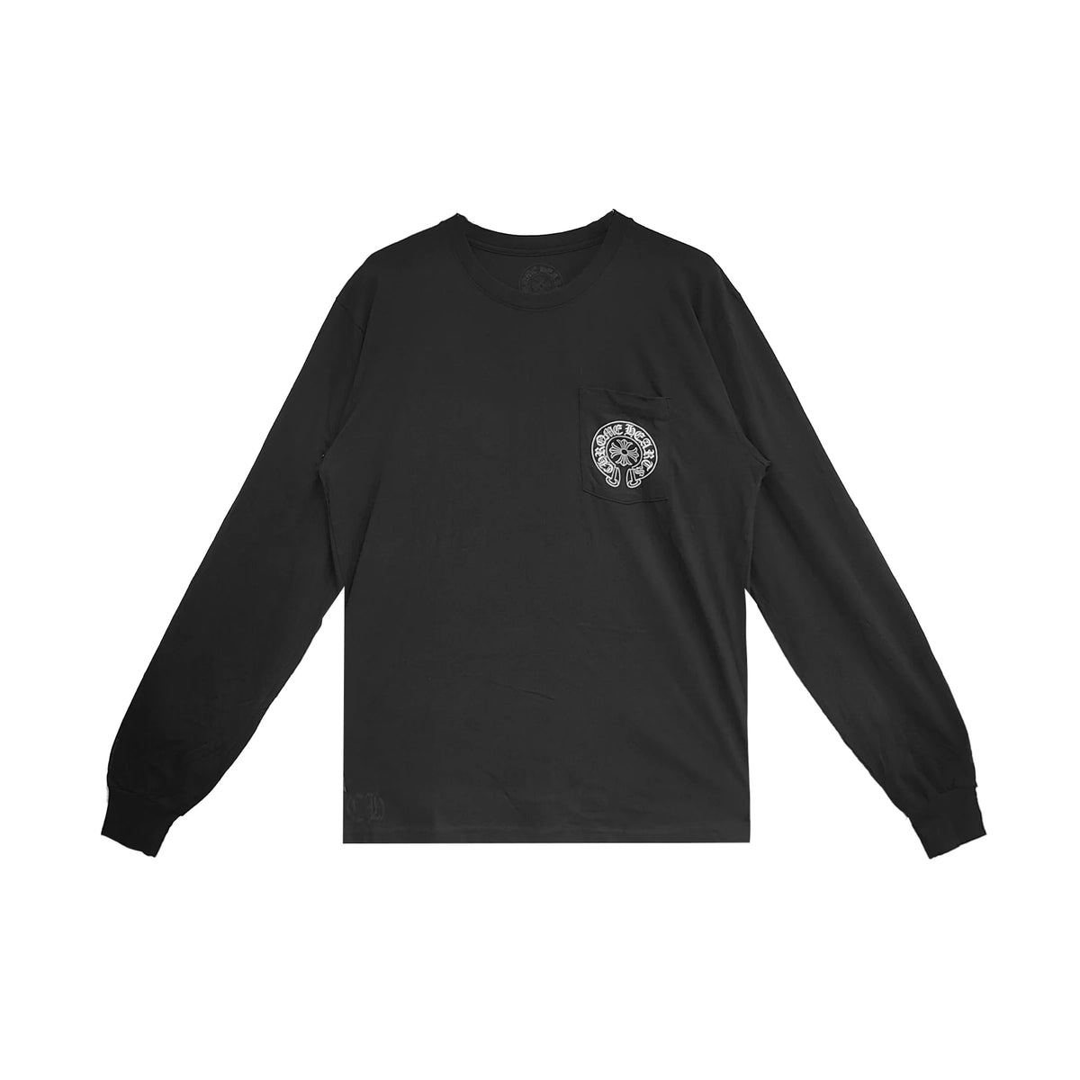 Chrome Hearts Las Vegas Exclusive Horseshoe Black Long Sleeve Tee
