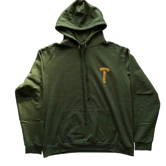 Chrome Hearts T bar Logo Hoodie Green