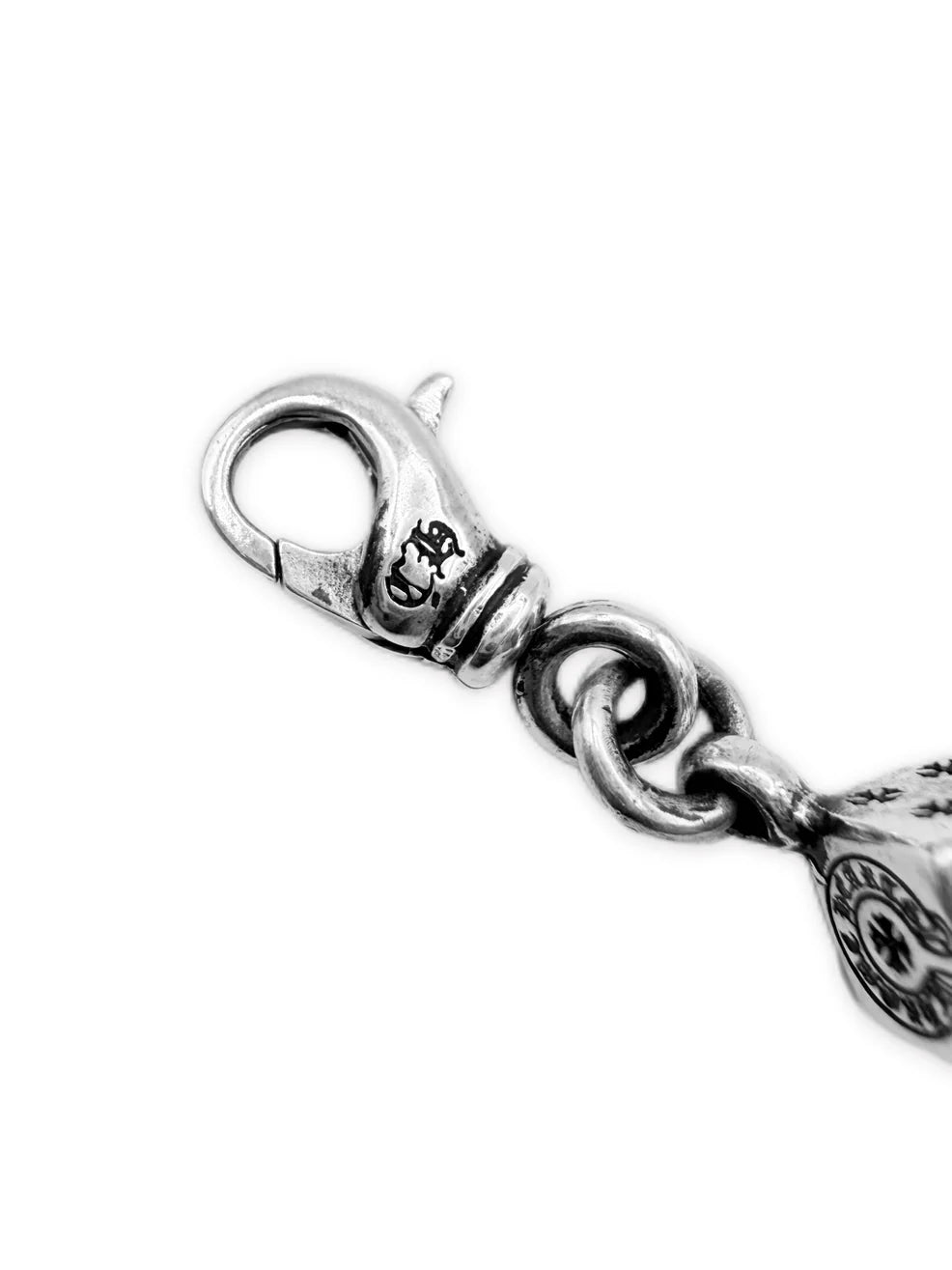 Chrome Hearts Dice Cross Ball Lobster Clasp Bracelet