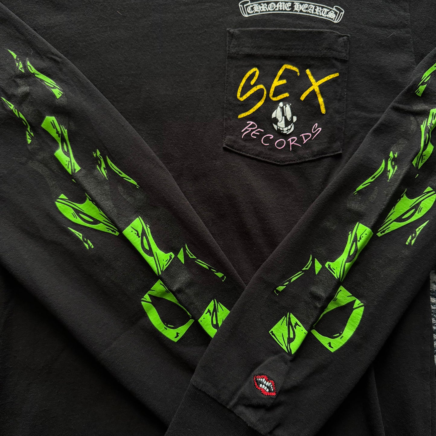 Chrome Hearts Matty boy sex records stay fast long sleeve tee