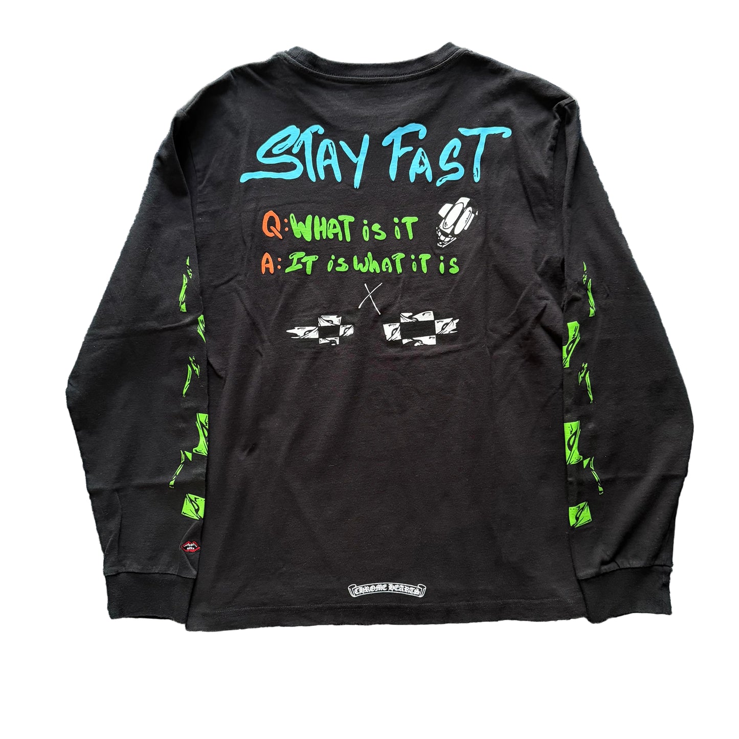 Chrome Hearts Matty boy sex records stay fast long sleeve tee