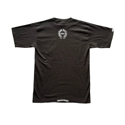 Chrome Hearts Fleur NYC Horseshoe Logo Vintage T-Shirt