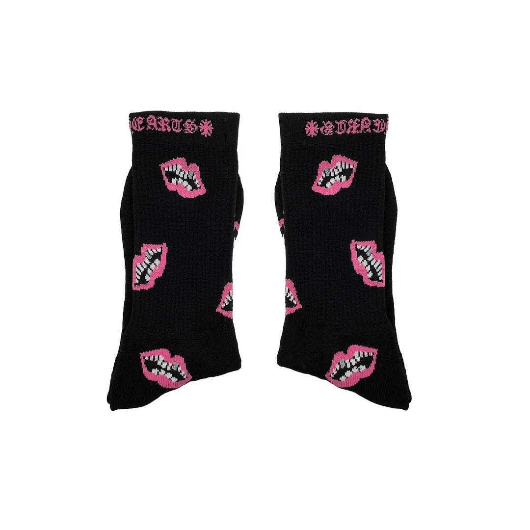 Chrome Hearts x Matty Boy Socks Pink Chomper