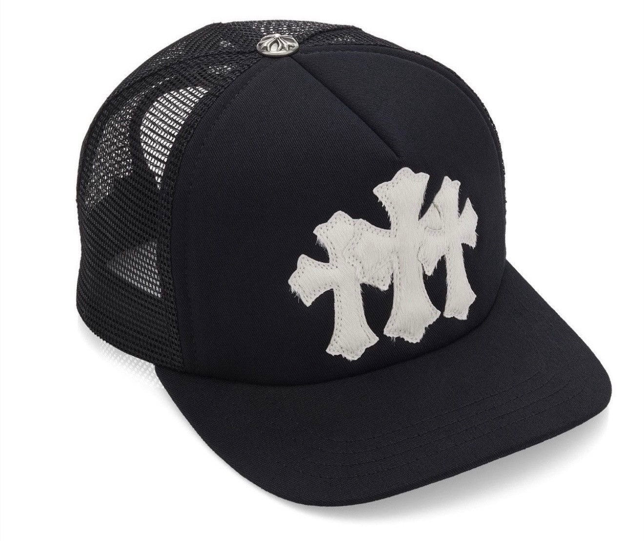 Chrome Hearts Triple Cross Cemetery Hat Mohair