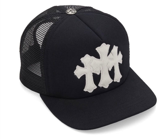 Chrome Hearts Triple Cross Cemetery Hat Mohair