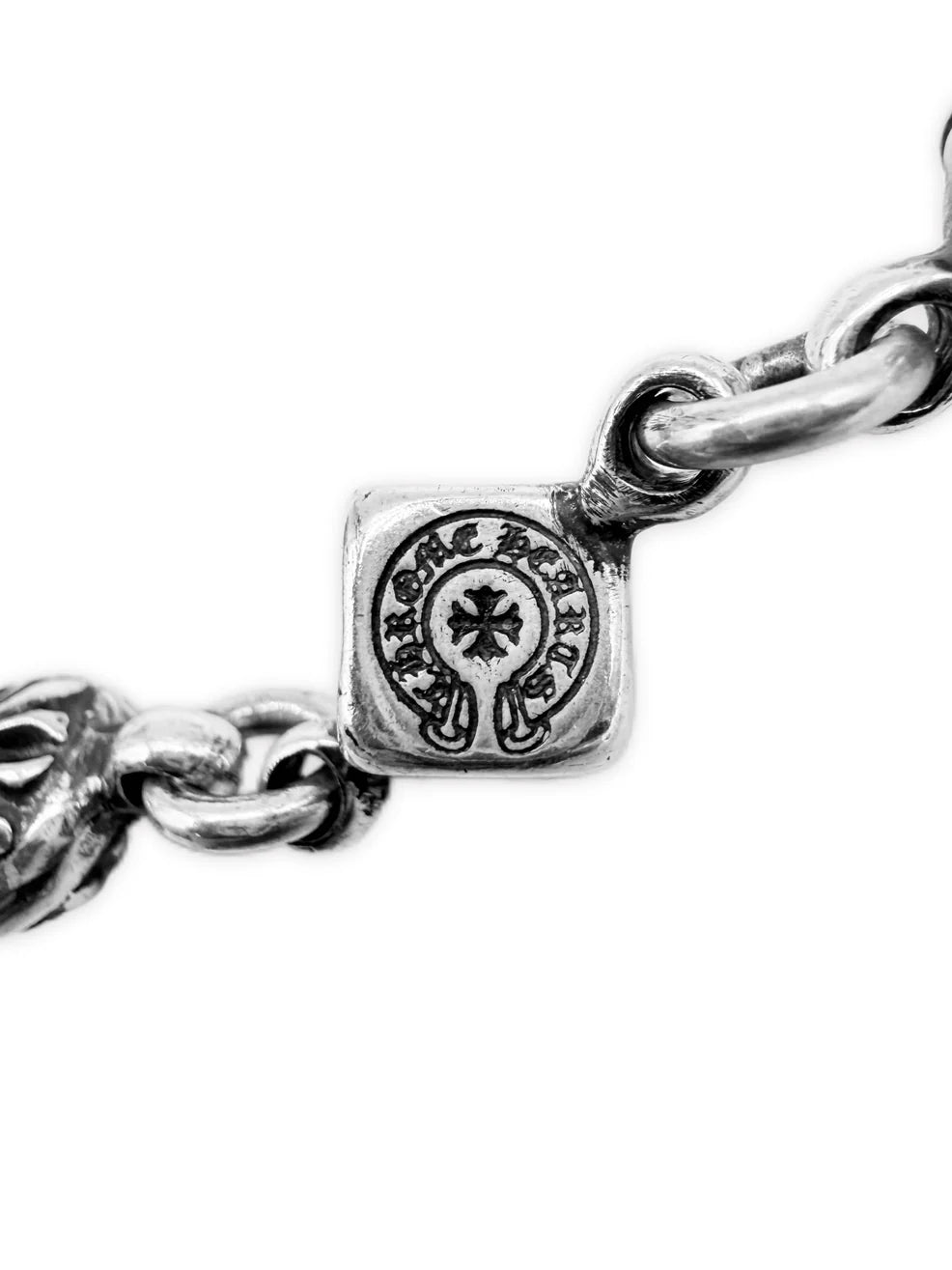 Chrome Hearts Dice Cross Ball Lobster Clasp Bracelet