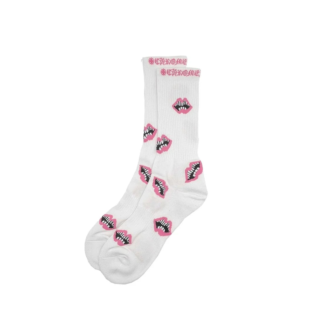 Chrome Hearts x Matty Boy Socks Pink Chomper