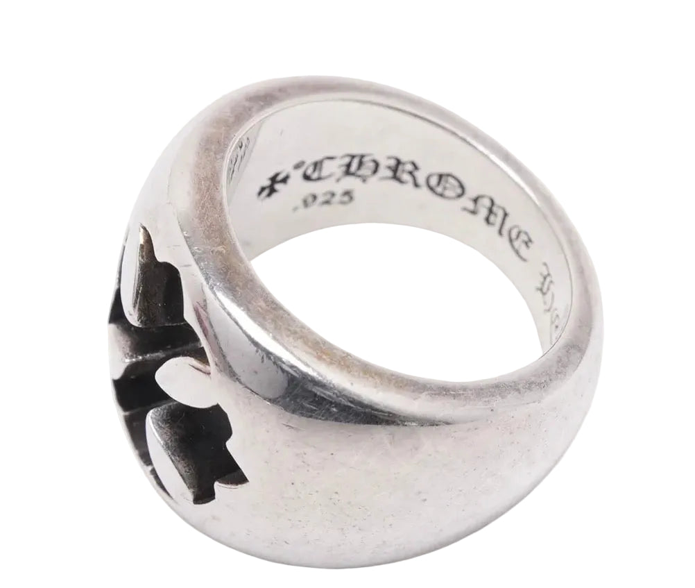Chrome Hearts Negative Space Plus Cross Ring