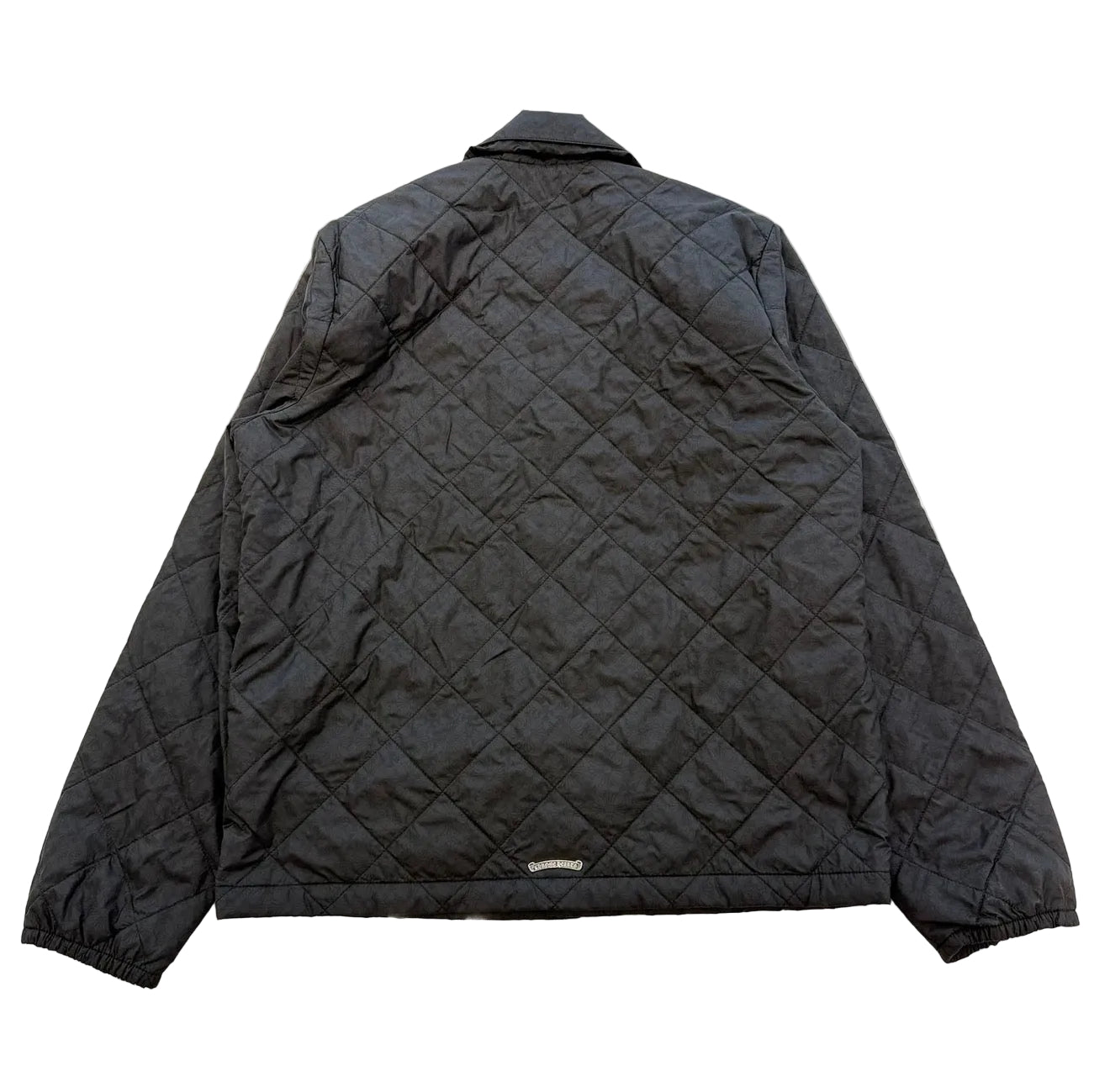 Chrome Hearts CH Embroidered Quilted Nylon Jacket