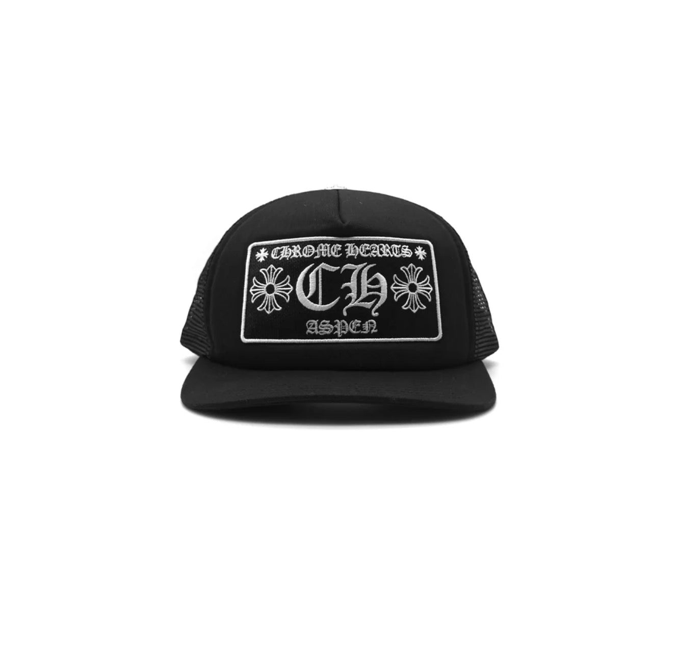 Chrome Hearts Aspen Exclusive CH Trucker Black