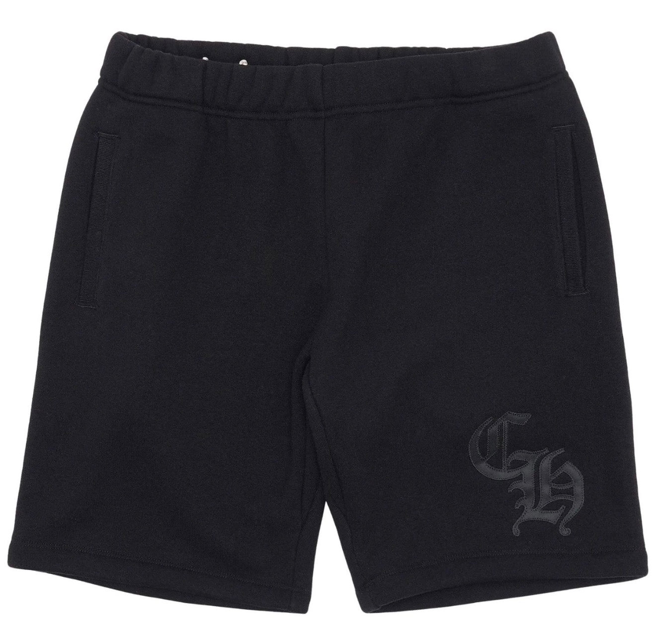 Chrome Hearts Black Nylon CH Sweat Shorts