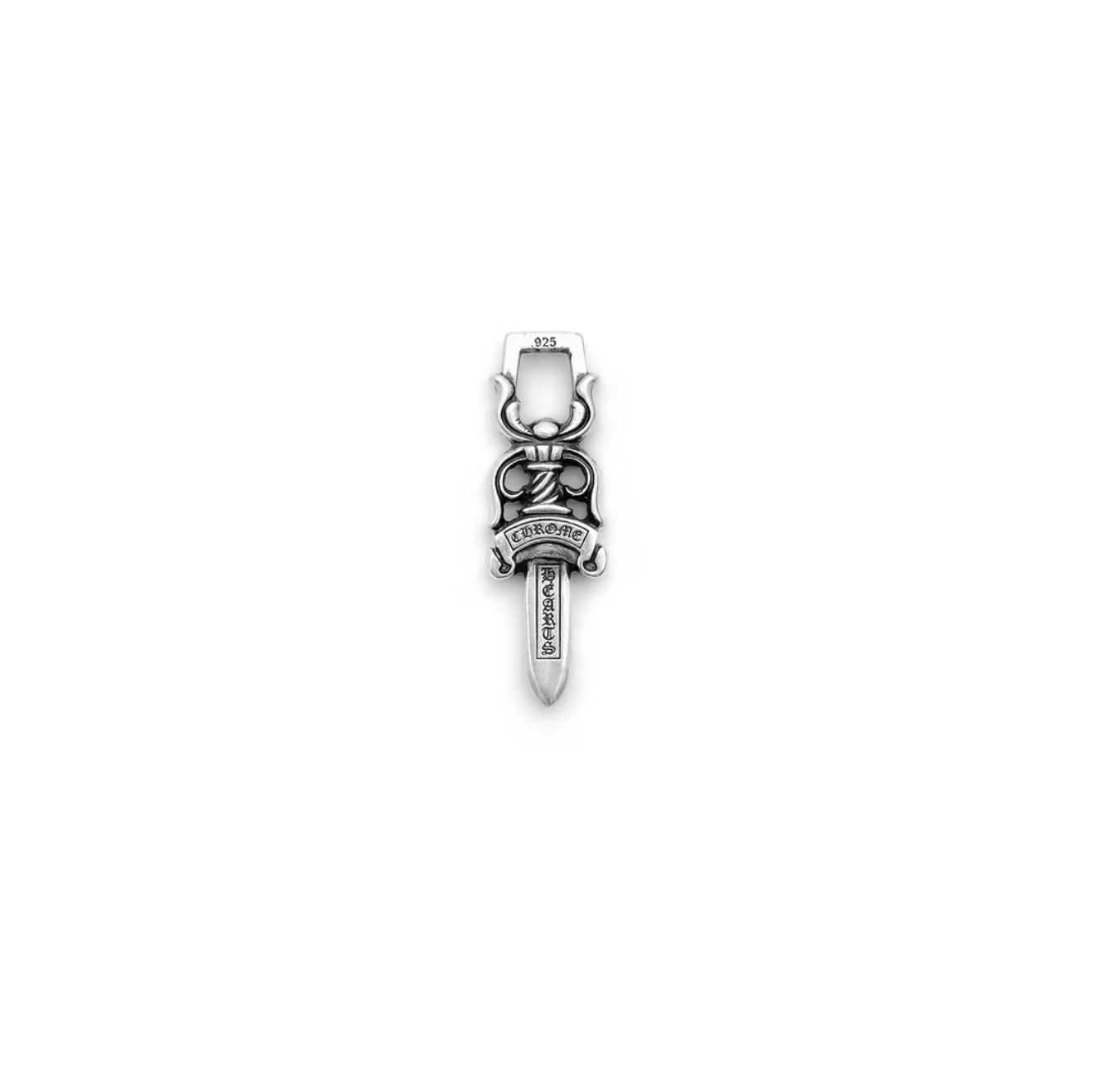 Chrome Hearts Silver Dagger Pendant