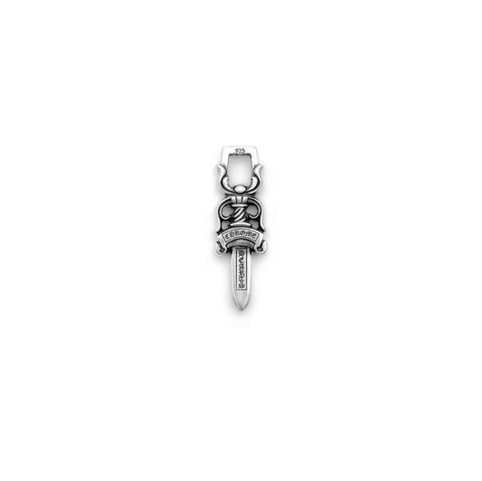 Chrome Hearts Silver Dagger Pendant