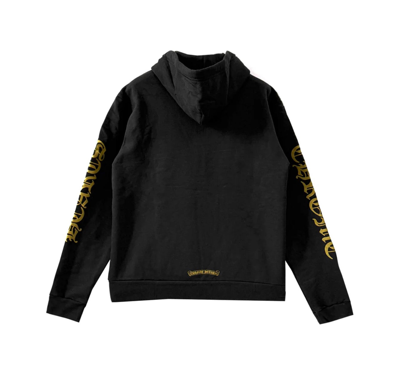 Chrome Hearts Olive Script Black Zip Up Hoodie