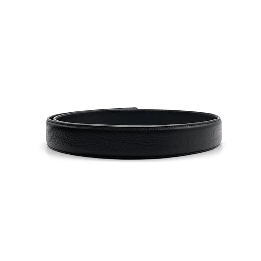 Chrome Hearts Black Leather Belt