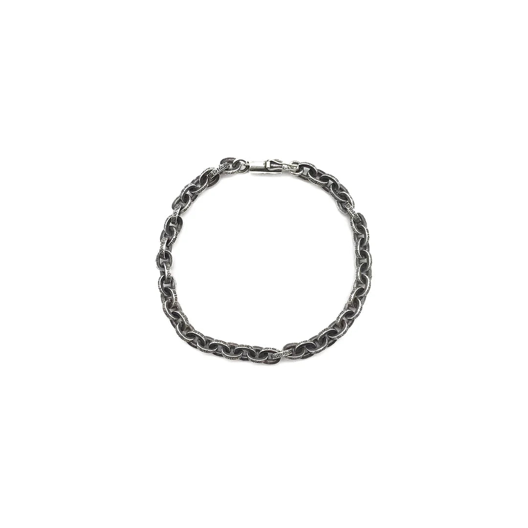 Chrome Hearts Silver Paperchain Bracelet
