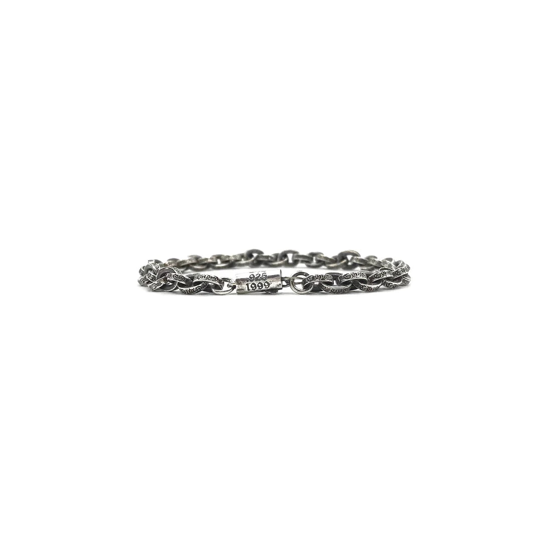 Chrome Hearts Silver Paperchain Bracelet
