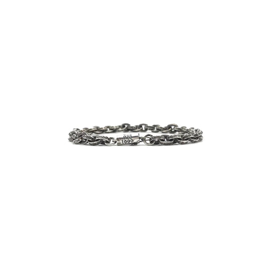 Chrome Hearts Silver Paperchain Bracelet