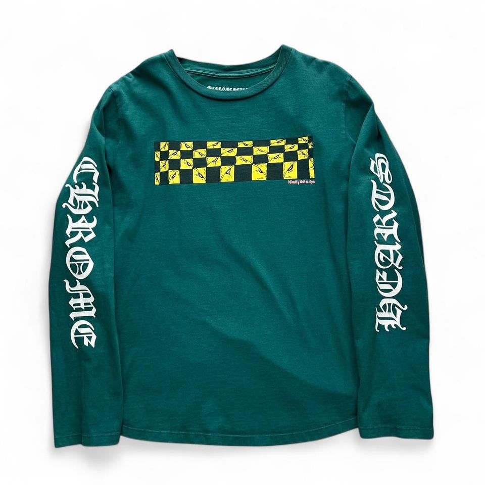 Chrome Hearts Matty Boy Antidote Long Sleeve T-shirt Green