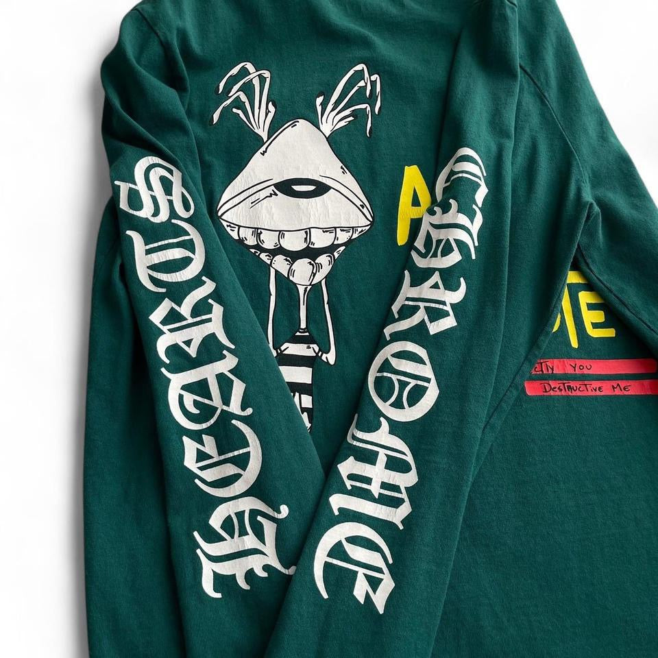 Chrome Hearts Matty Boy Antidote Long Sleeve T-shirt Green