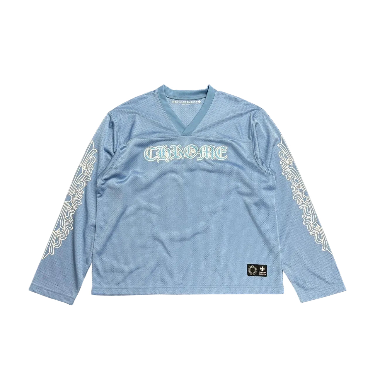 Chrome Hearts Mesh Warm Up Jersey Blue