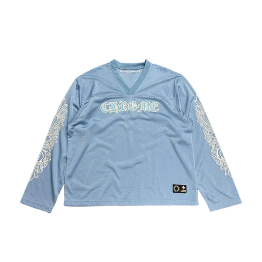 Chrome Hearts Mesh Warm Up Jersey Blue